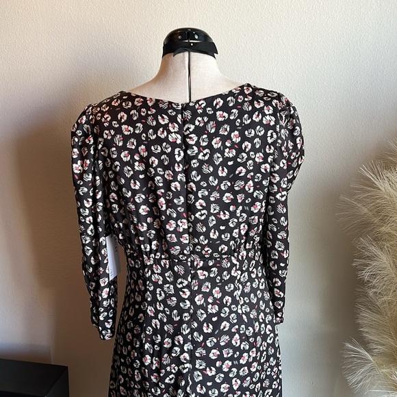 NWT Bailey44 Leopard Mid Length Dress - Picture 9 of 12